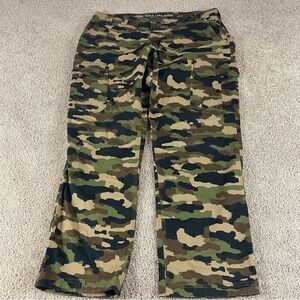 Duluth Tradingpants Mens 42x34 Flex Fire Hose Camo Cargo Pants Relaxed Ws